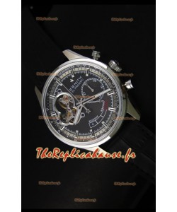 Réplique de montre Zenith El Primero Chronomaster 42mm de réserve de puissance et remontage manuel avec cadran gris
